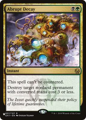 Abrupt Decay 057/127 – The List Reprints (Rare)