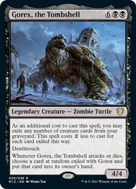 Gorex, the Tombshell - Commander: Innistrad: Midnight Hunt - Magic