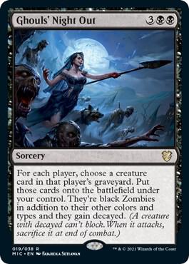 Ghouls' Night Out - Commander: Innistrad: Midnight Hunt - Magic