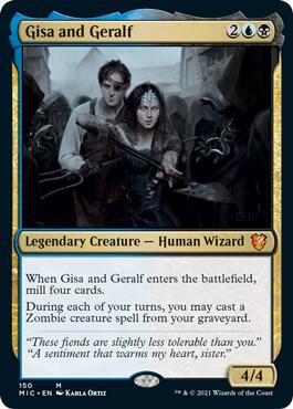 Gisa and Geralf - Commander: Innistrad: Midnight Hunt - Magic: The