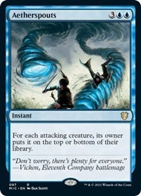 Aetherspouts (Commander: Innistrad: Midnight Hunt)