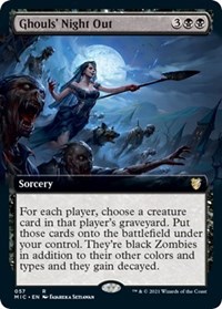 Ghouls' Night Out (Extended Art)