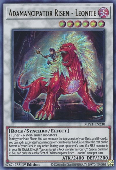 Adamancipator Risen - Leonite