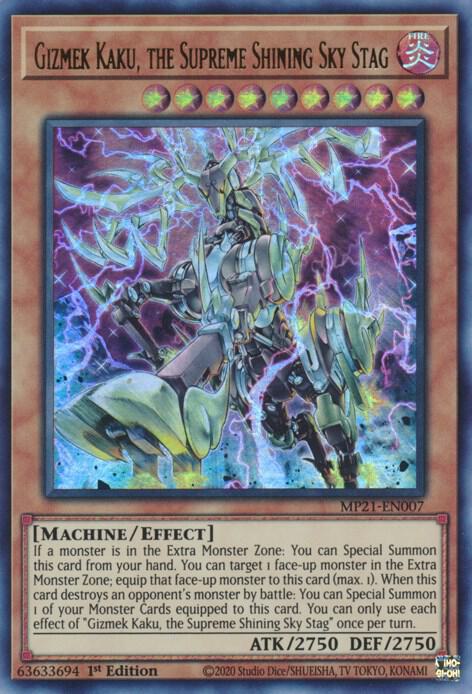 Gizmek Kaku, the Supreme Shining Sky Stag - 2021 Tin of Ancient