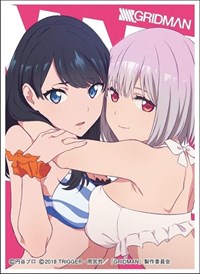 Chara Sleeve Collection No.MT1041: SSSS.Gridman - Akane Shinjo & Rikka Takarada · Movic Imported Card Sleeves