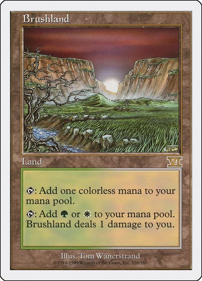 Brushland - Classic Sixth Edition - Magic: The Gathering