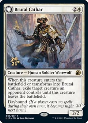 Brutal Cathar #7 – Prerelease Cards (Rare)
