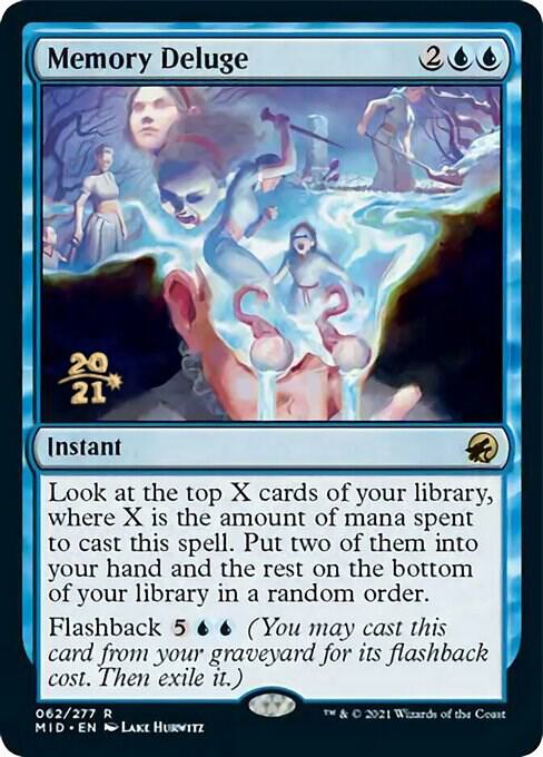 Memory Deluge #62s — Innistrad: Midnight Hunt Promos