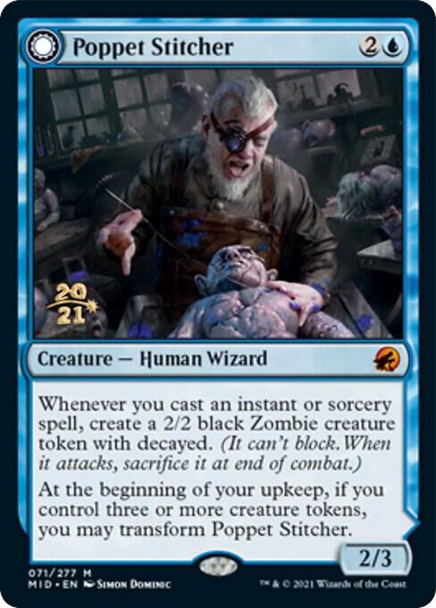 Poppet Stitcher // Poppet Factory #71s — Innistrad: Midnight Hunt Promos
