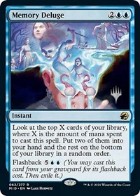 Memory Deluge (Promo Pack: Innistrad: Midnight Hunt)