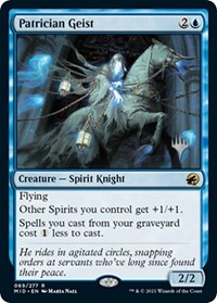 Patrician Geist - Promo Pack: Innistrad: Midnight Hunt - Magic: The Gathering card