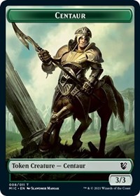 Centaur // Wolf Double-Sided Token
