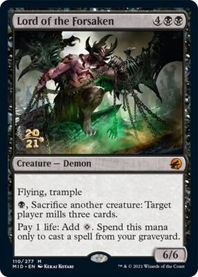 Lord of the Forsaken #110 – Prerelease Cards (Mythic)