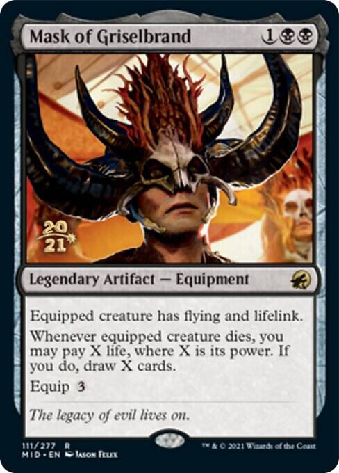 Mask of Griselbrand #111s — Innistrad: Midnight Hunt Promos