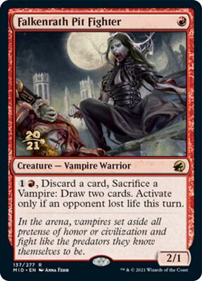 Falkenrath Pit Fighter #137 – Prerelease Cards (Rare)