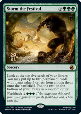 Storm the Festival #200 – Prerelease Cards (Rare)