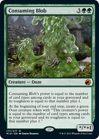 Consuming Blob - Promo Pack: Innistrad: Midnight Hunt - Magic: The Gathering card
