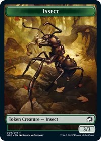 Insect Token (Innistrad: Midnight Hunt)