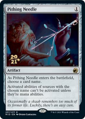 Pithing Needle #257 – Prerelease Cards (Rare)