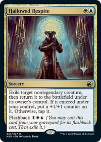 Hallowed Respite - Promo Pack: Innistrad: Midnight Hunt - Magic: The Gathering card
