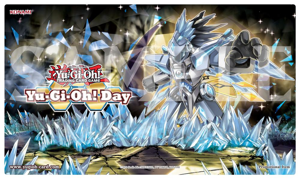 Yu-Gi-Oh! Day Game Mat: Crystron Halqifibrax (December 2020