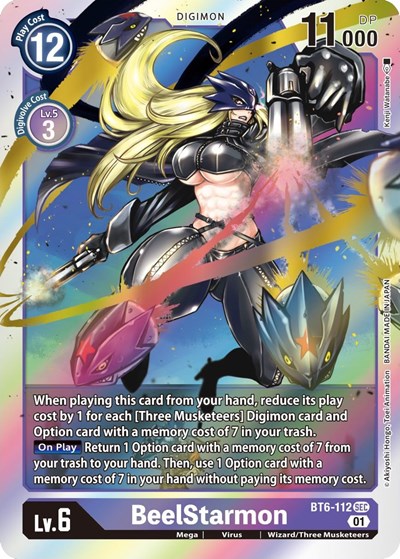 BeelStarmon Double Diamond card price