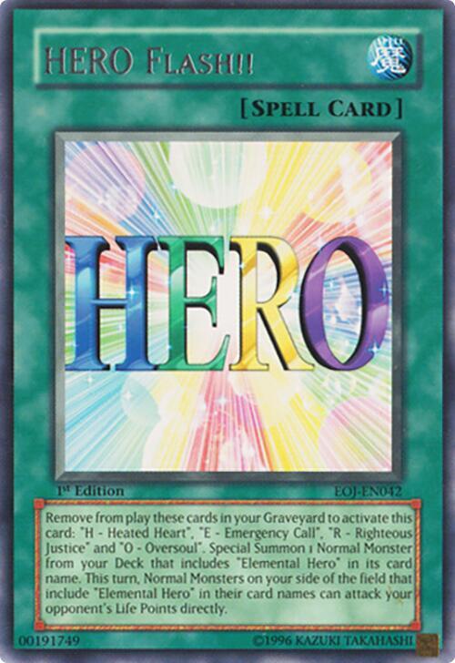 HERO Flash!! - Enemy of Justice - YuGiOh - TCGplayer.com