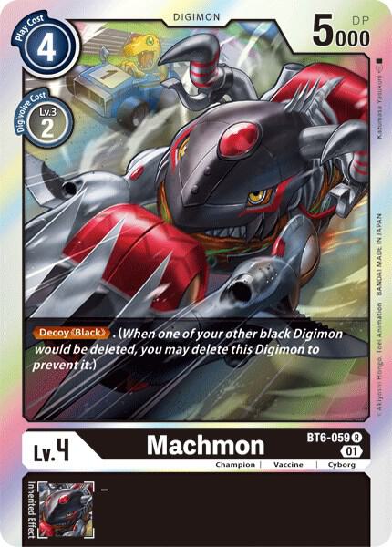 Machmon BT6-059 R card