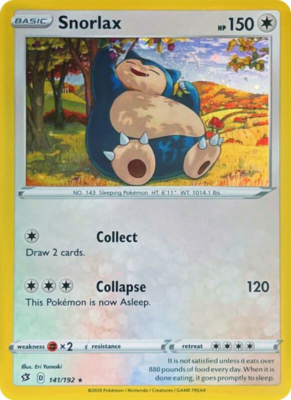 Snorlax - 141/192 (Cosmos Holo) 141/192 from Miscellaneous Cards & Products