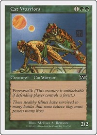 Cat Warriors - Classic Sixth Edition - Magic: The Gathering card