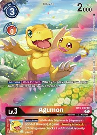 Agumon (Alternate Art) (Double Diamond)
