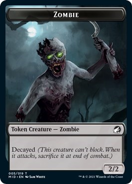 Zombie (005) // Devil Double-Sided Token