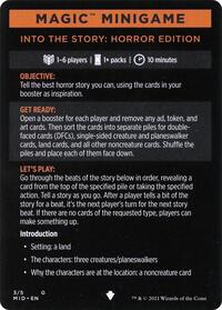 Magic Minigame: Into the Story: Horror Edition