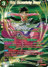 Videl, Encountering Danger (SPR) card art