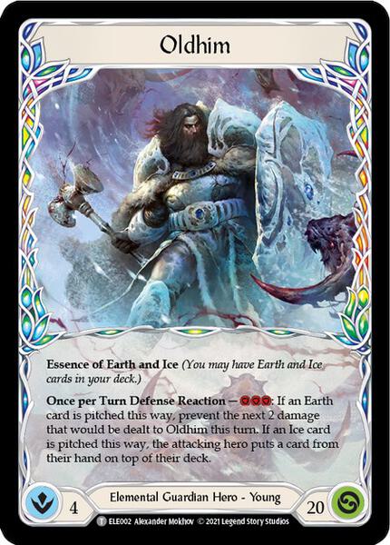 Oldhim // Frostbite - Tales of Aria - Flesh and Blood TCG