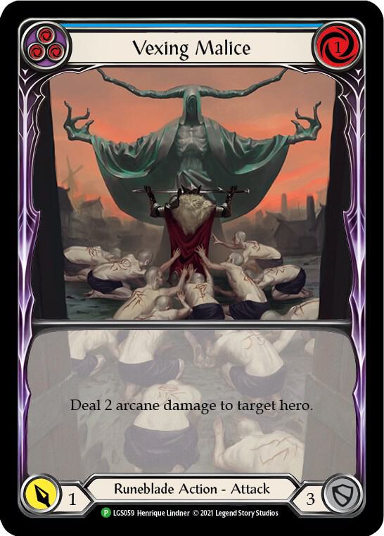 Vexing Malice (Blue) (Extended Art) - LGS059