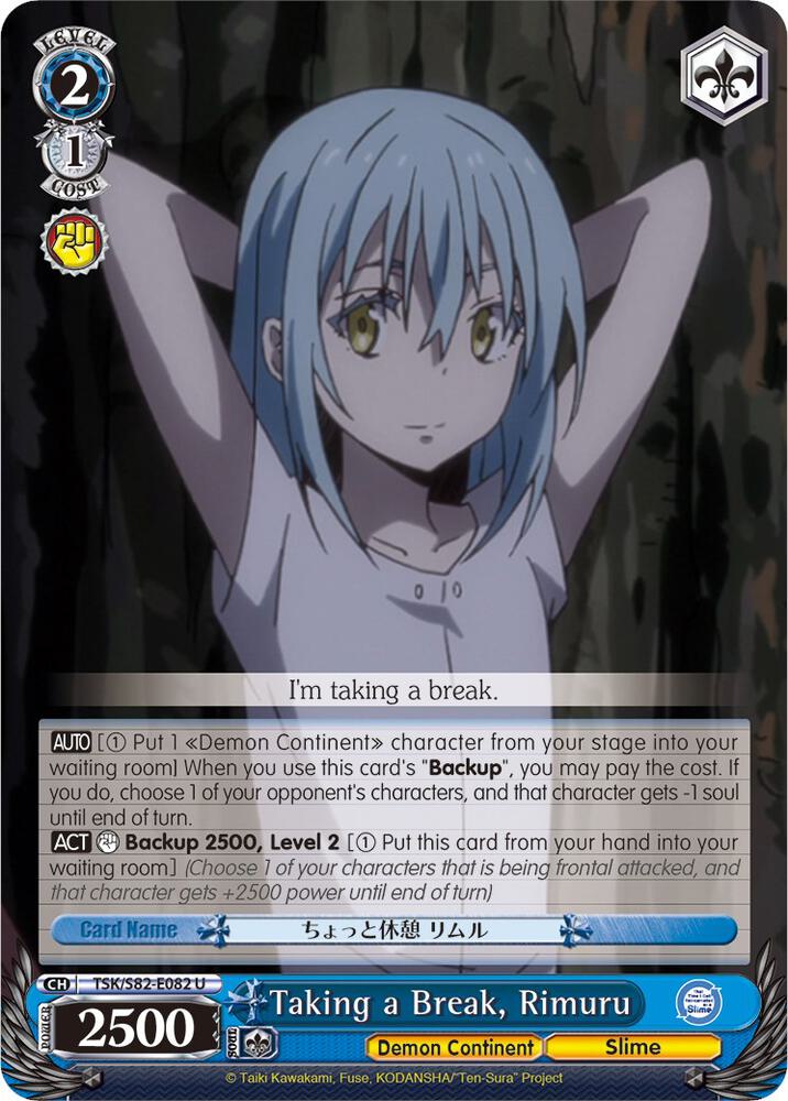 Taking a Break, Rimuru