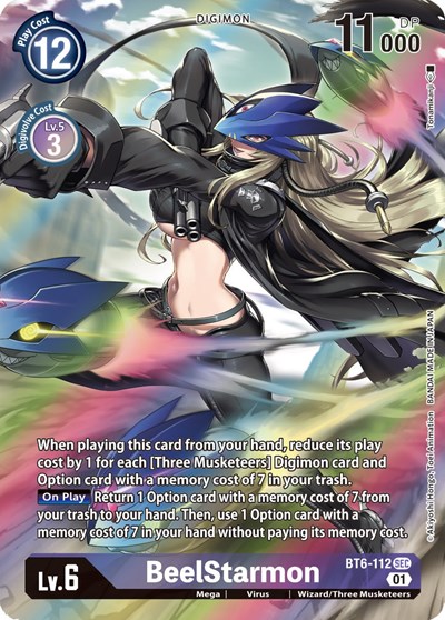 BeelStarmon (Alternate Art) Double Diamond card price
