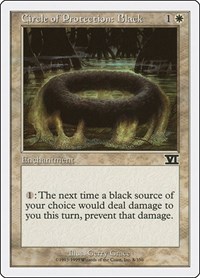 Circle of Protection: Black (Classic Sixth Edition)
