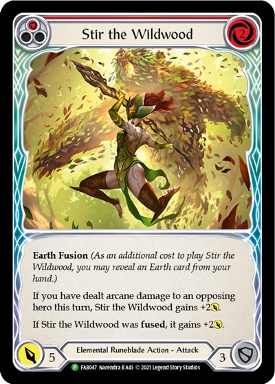 Stir the Wildwood Alternate Art