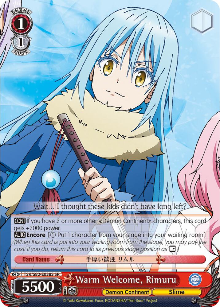 Warm Welcome, Rimuru (SR)