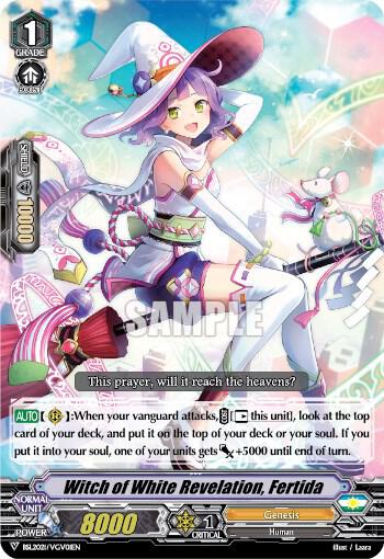 Witch of White Revelation, Fertida