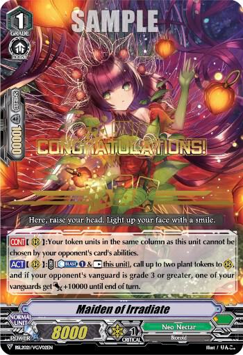 Maiden of Irradiate (Hot Stamped)