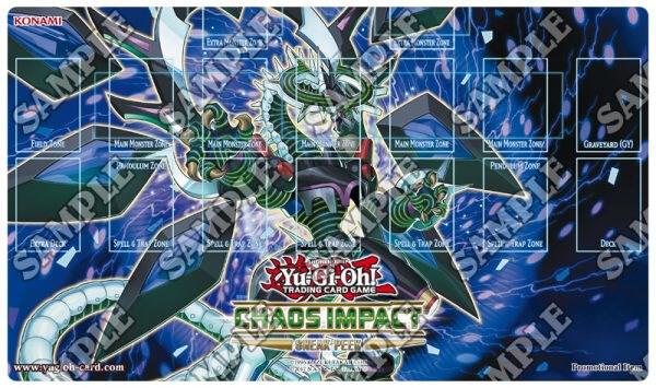 カオスネオス　プレイマット Yu-Gi-Oh! Chaos Impact Sneak Peek Promo Game Mat - Firewall Dragon