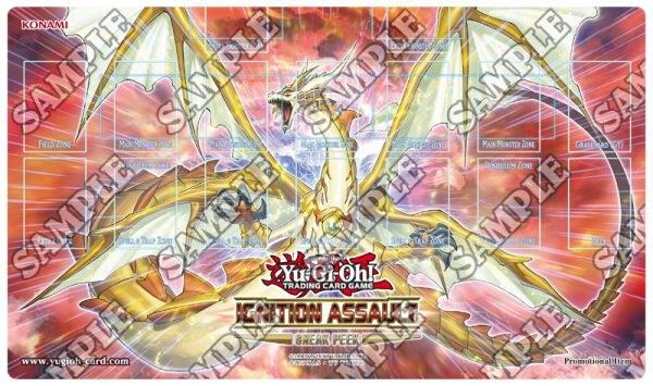 Yu-Gi-Oh! Ignition Assault Sneak Peek Promo Game Mat - Light