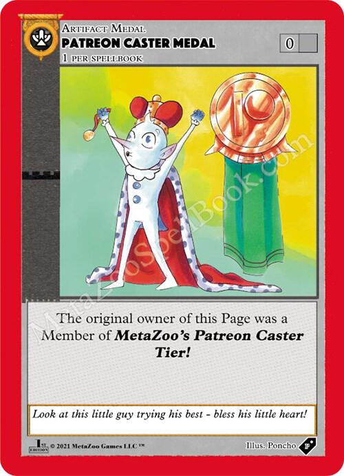 Patreon Caster Medal