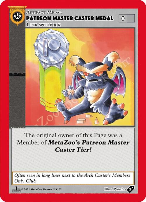 Patreon Master Caster Medal