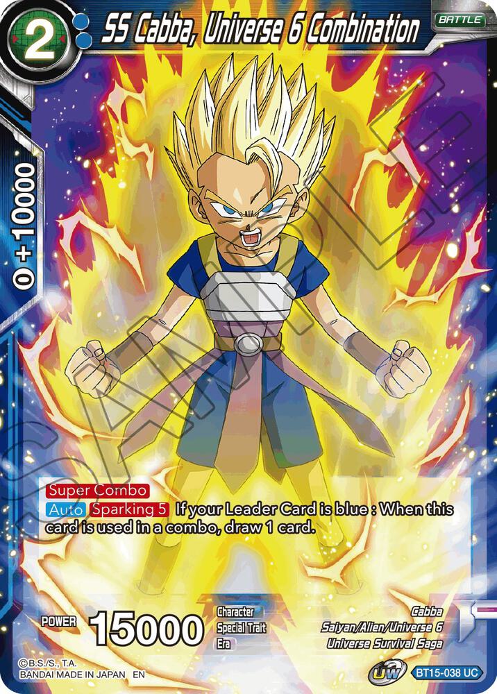 SS Cabba, Universe 6 Combination - Saiyan Showdown - Dragon Ball