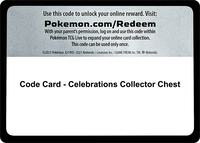 Code Card - Celebrations Collector Chest - Celebrations - Pokemon