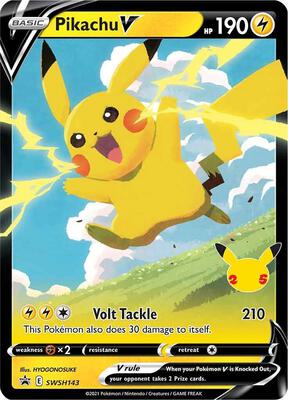 Pikachu V - SWSH143